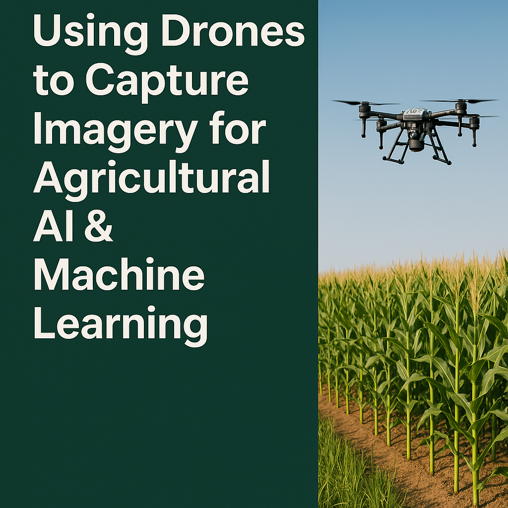 Using Drones to Capture Imagery for Agricultural AI & Machine Learning