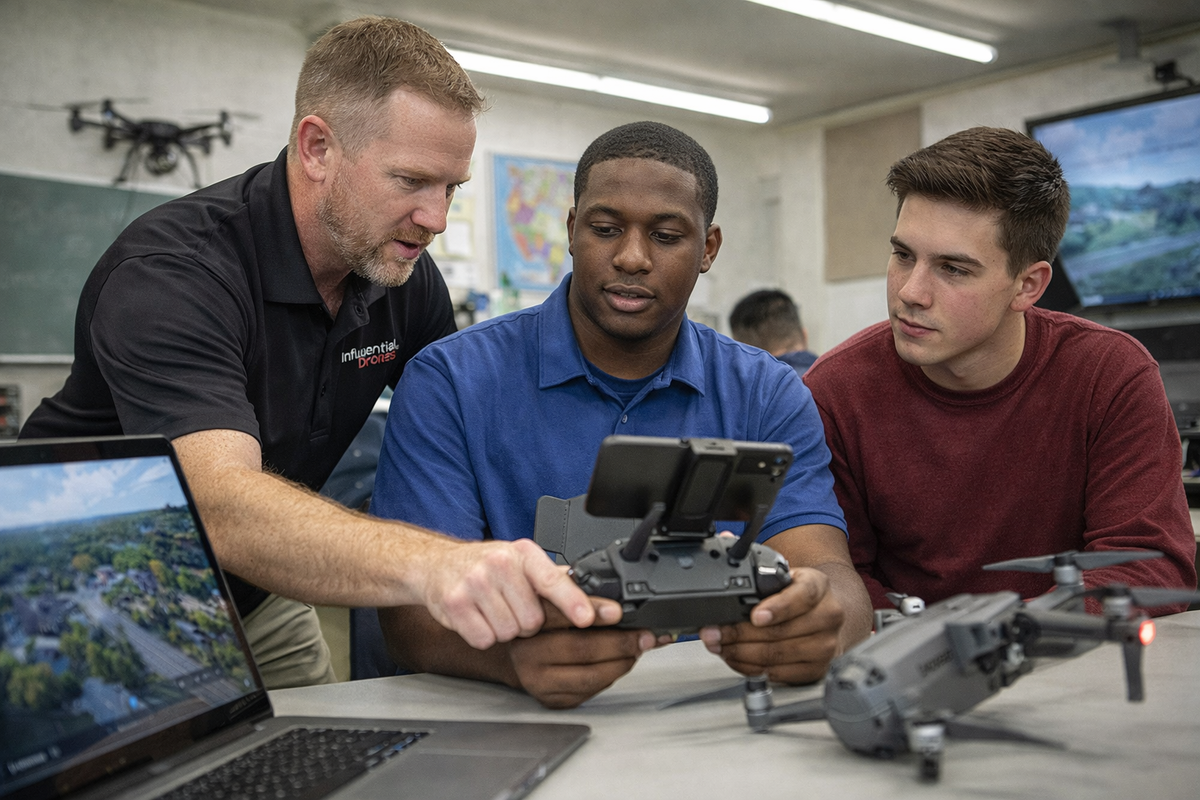 Helping Schools Build Programs That Last: Influential Drones Launches