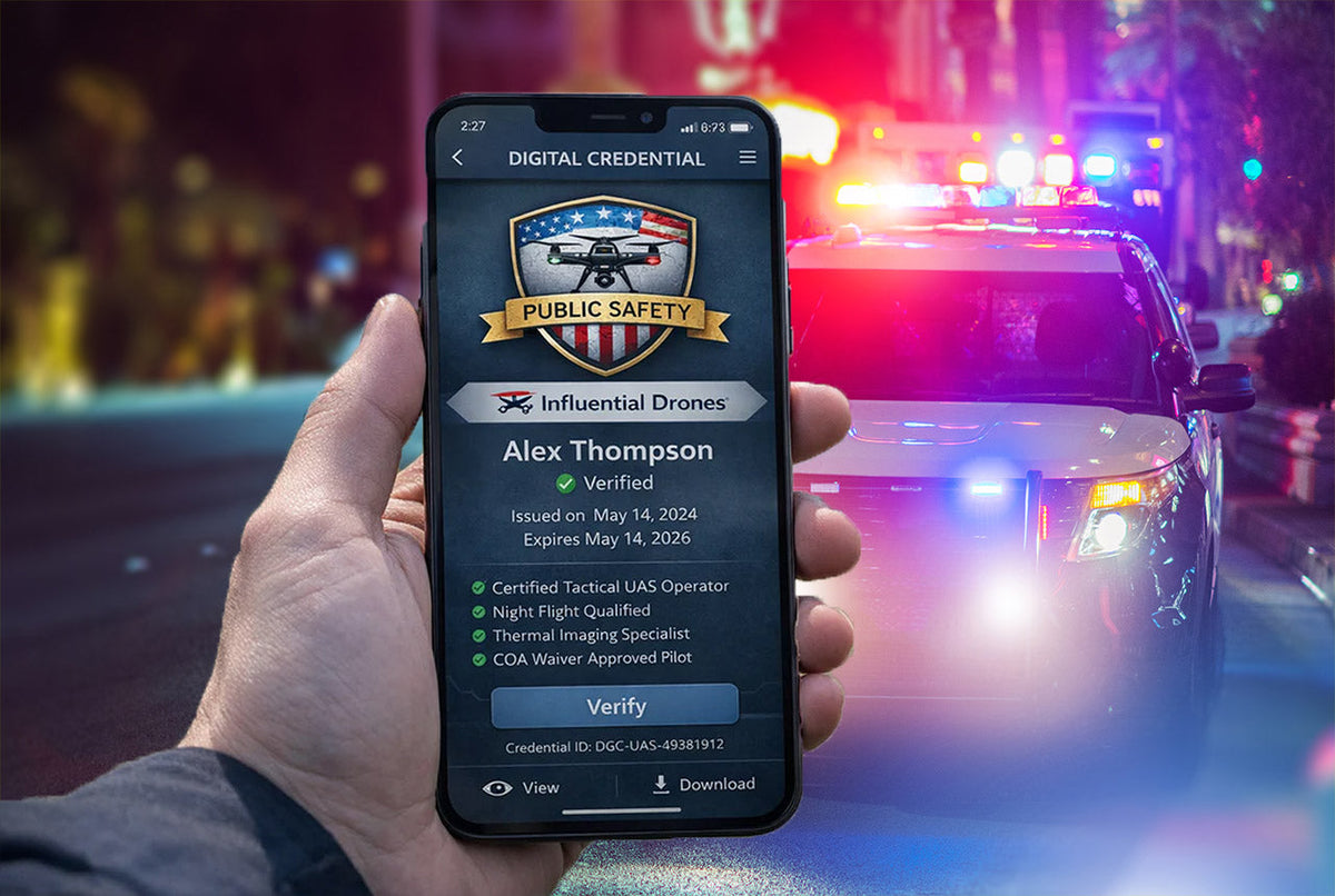 Why Digital Credentialing Matters in Emergency Services UAS Programs ...