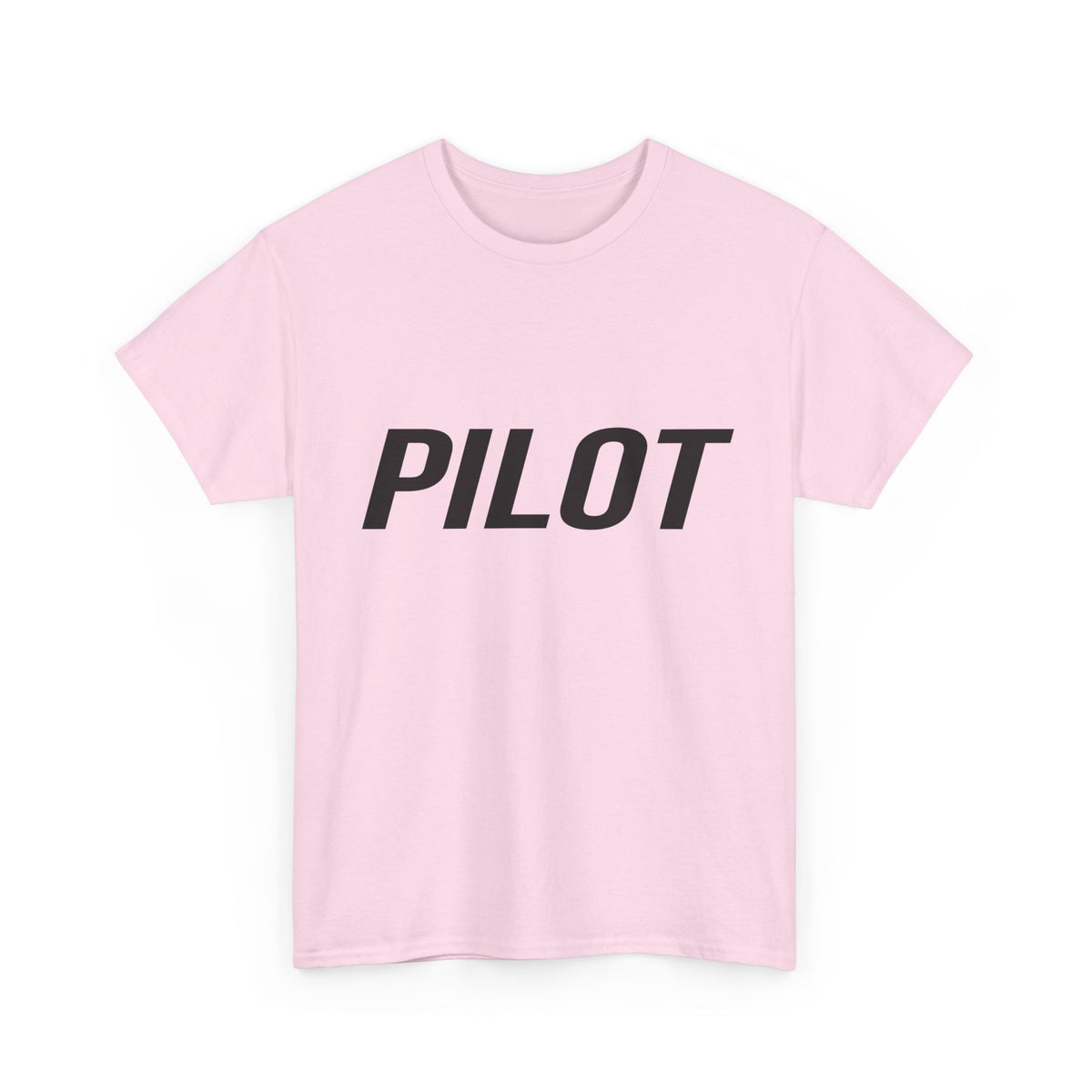 Black "PILOT" Unisex Crew Neck T-Shirt