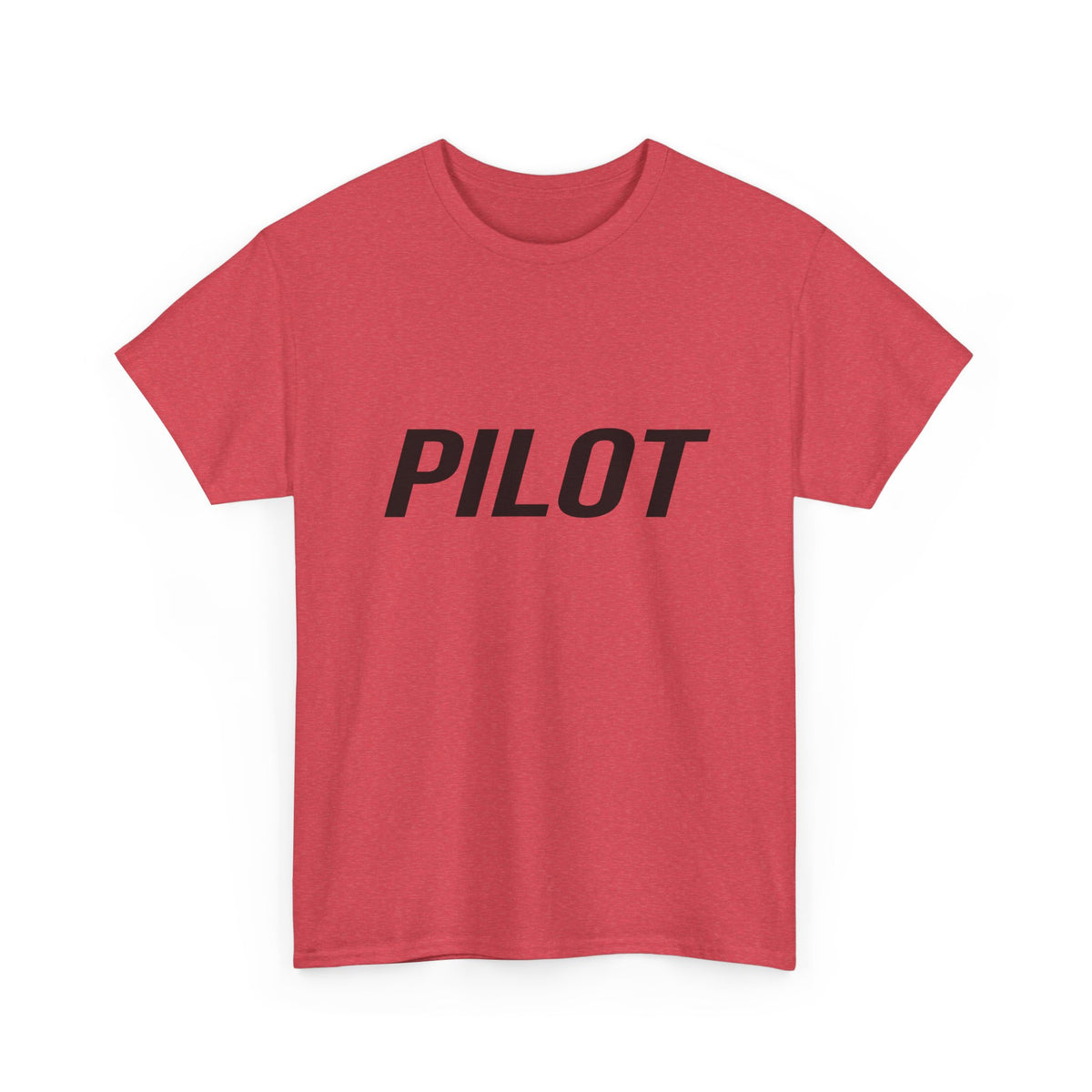 Black "PILOT" Unisex Crew Neck T-Shirt