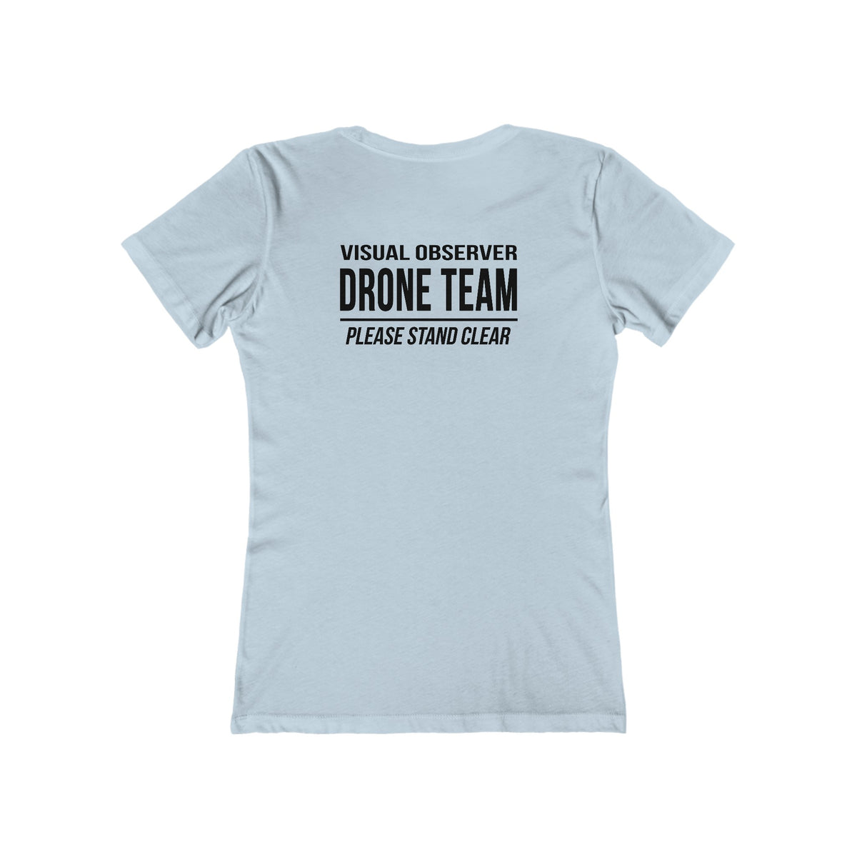 Women's Slim Fit "Visual Observer" Drone Team Shirt