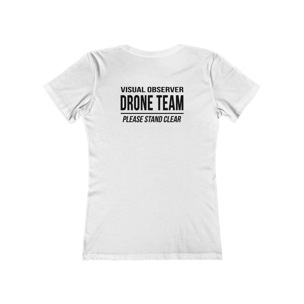 Women's Slim Fit "Visual Observer" Drone Team Shirt