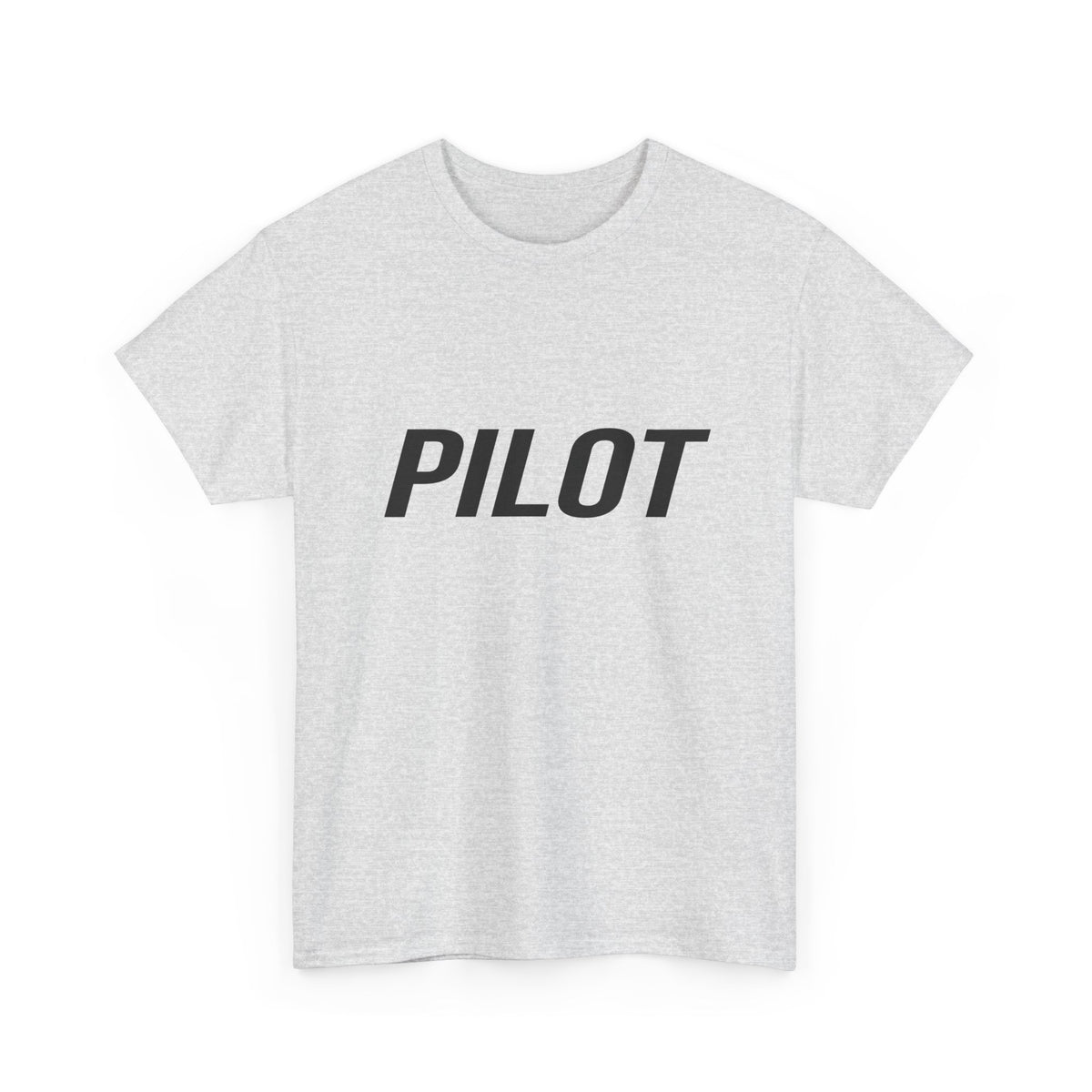 Black "PILOT" Unisex Crew Neck T-Shirt