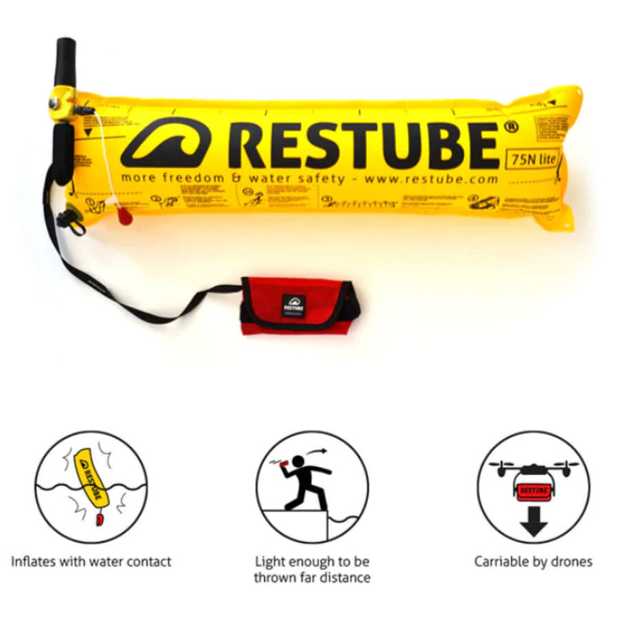 Restube Automatic Payload Floatation Device for Drones