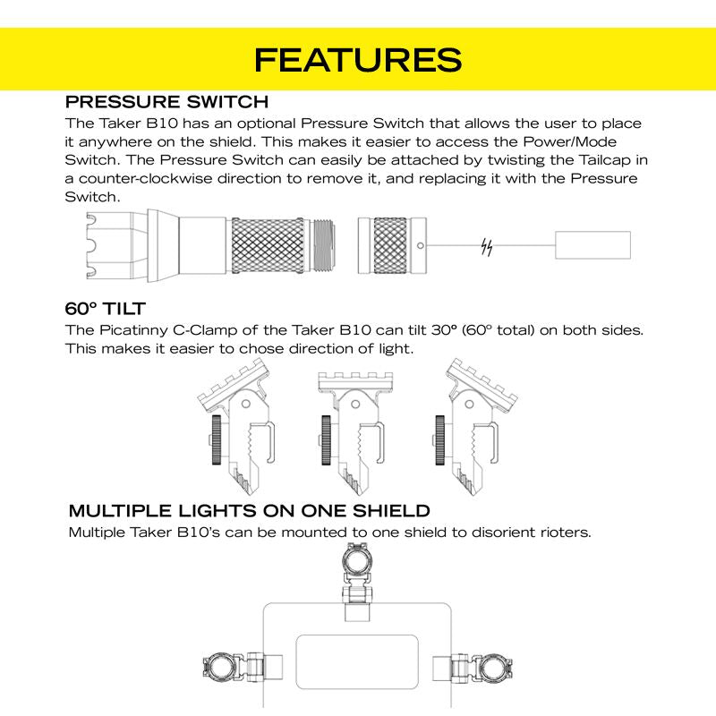 Taker B10 Shield Light