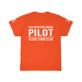 "Please Stand Clear" T-Shirt w/ Shoulder Drone