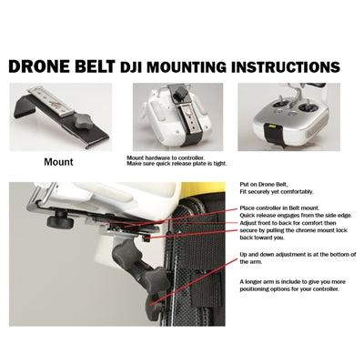 Drone Controller Support Belts