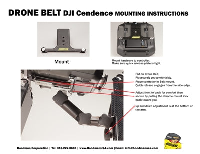 Drone Controller Support Belts