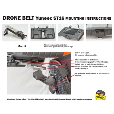 Drone Controller Support Belts